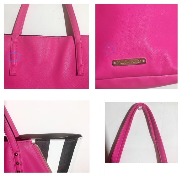 NWT  TOTE Pink, Black & White - Picture 3 of 4